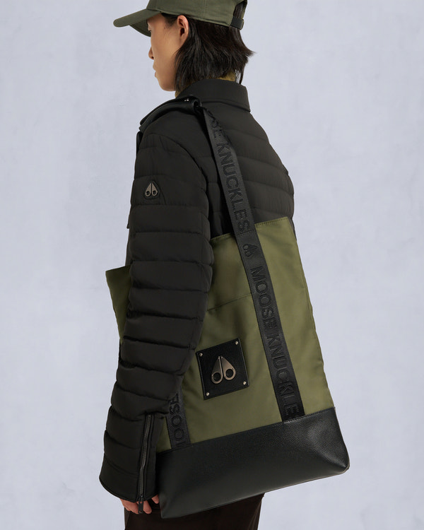 Moose Knuckles CORE TOTE BAG DARK OLIVE
