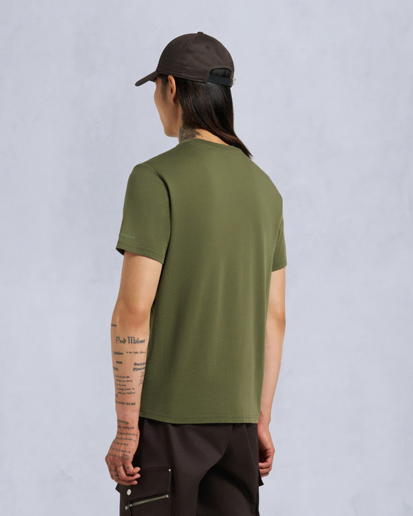Moose Knuckles CRESCENT T-SHIRT MOSS