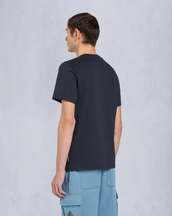 Moose Knuckles CRESCENT T-SHIRT NAVY
