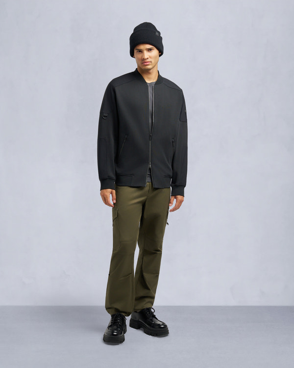 moose knuckles DALON BOMBER BLACK