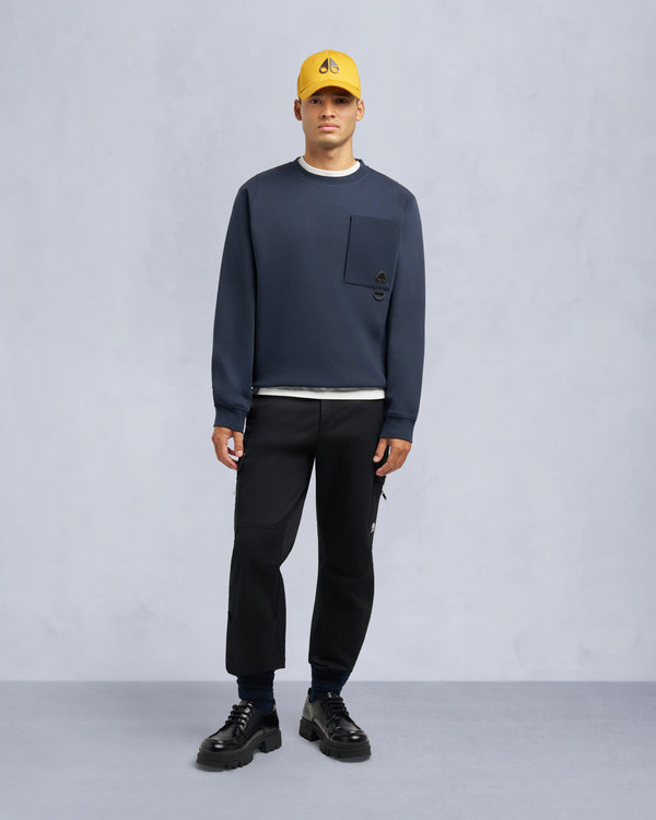 moose knuckles DALON CREW NAVY