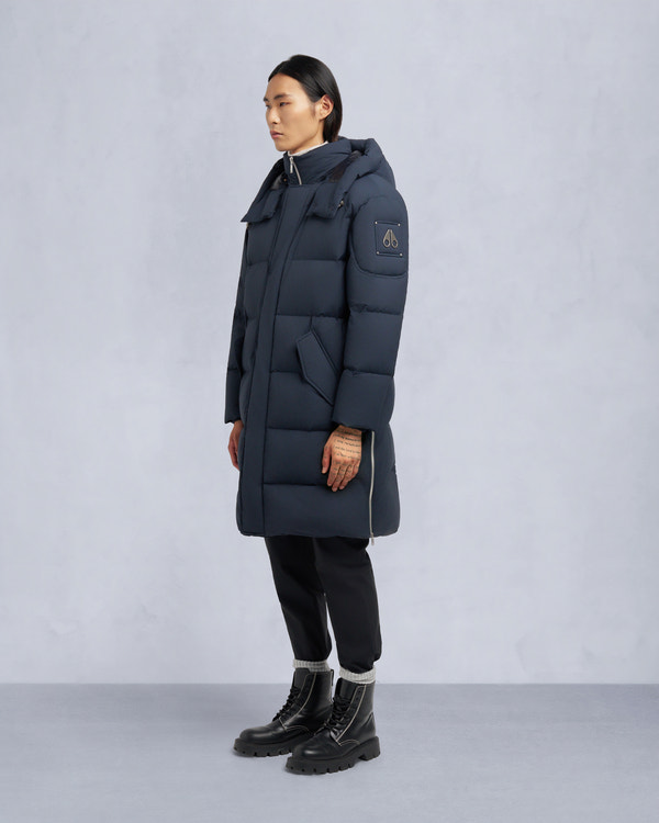 Moose Knuckles EVEREST LONG PUFFER NAVY