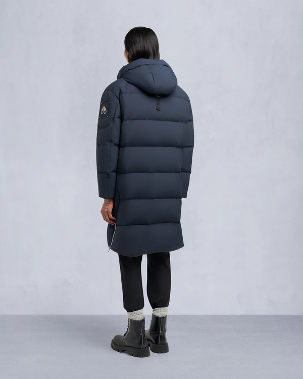 Moose Knuckles EVEREST LONG PUFFER NAVY