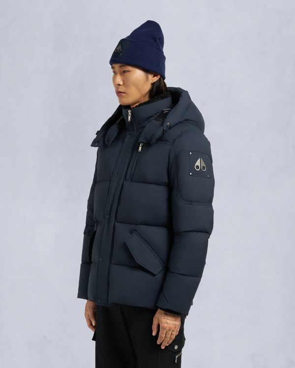 Moose Knuckles EVEREST PUFFER 3Q JACKET NAVY