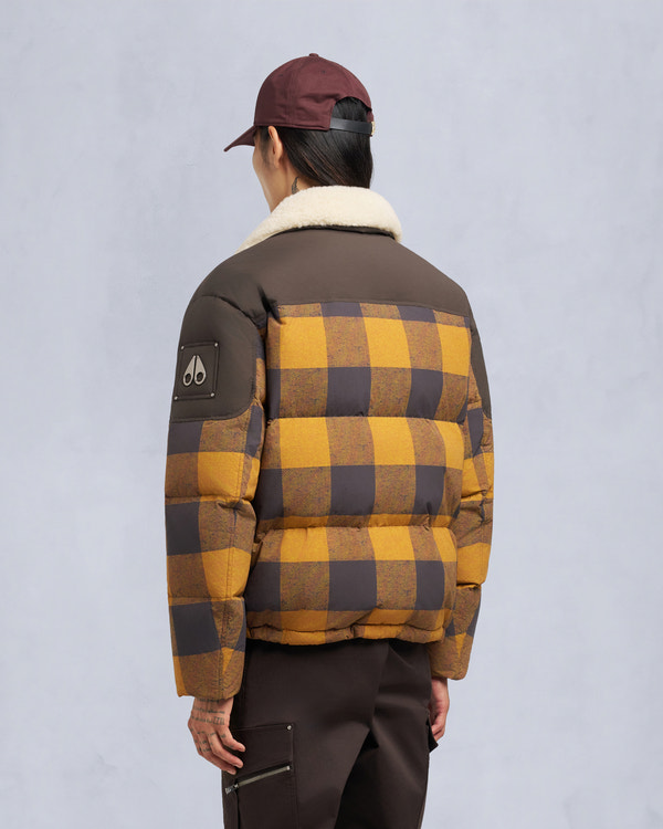 Moose Knuckles EVEREST PUFFER BUTTERSCOTCH PLAID