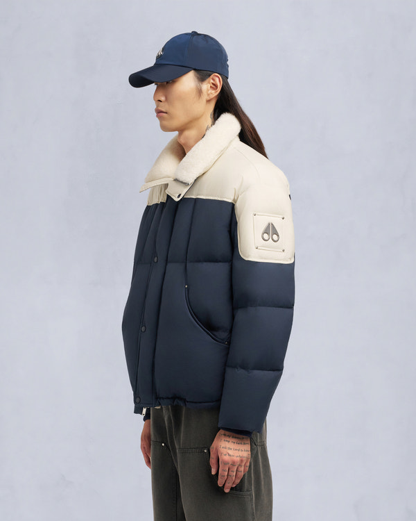 Moose Knuckles EVEREST PUFFER NAVY/ALABASTER