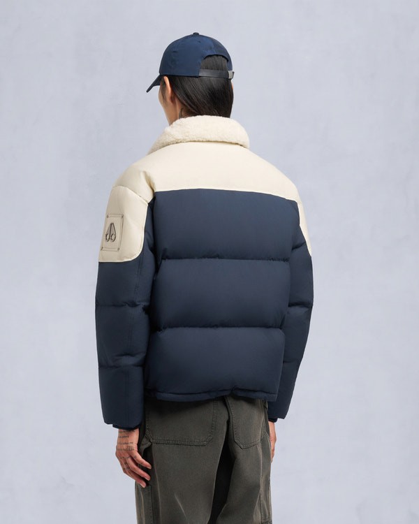 Moose Knuckles EVEREST PUFFER NAVY/ALABASTER