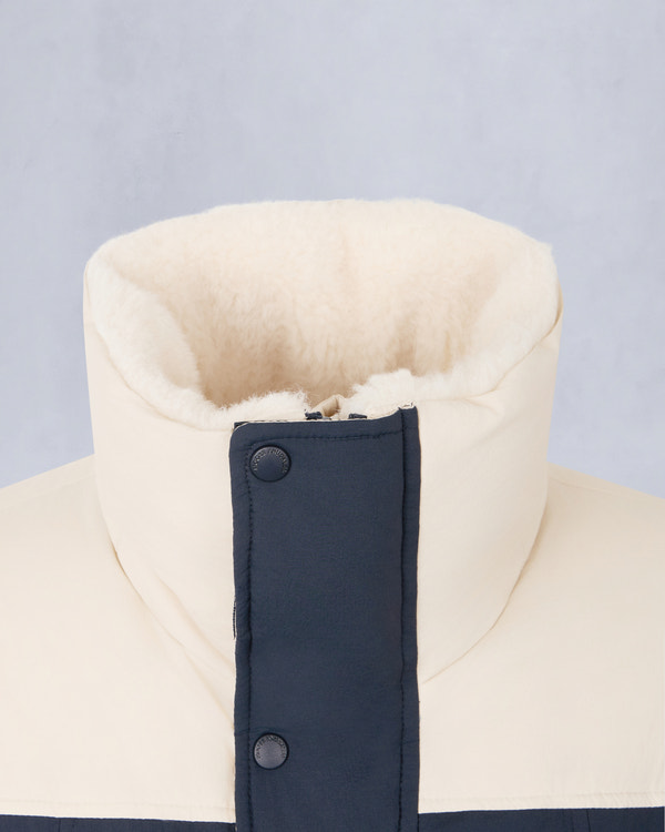 Moose Knuckles EVEREST PUFFER NAVY/ALABASTER