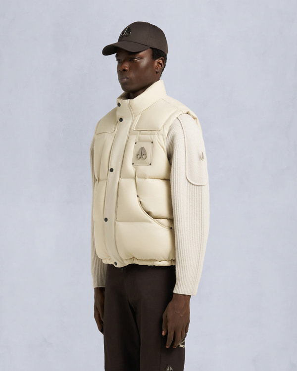 Moose Knuckles EVEREST PUFFER VEST ALABASTER