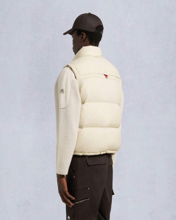 Moose Knuckles EVEREST PUFFER VEST ALABASTER