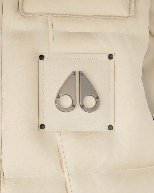 Moose Knuckles EVEREST PUFFER VEST ALABASTER