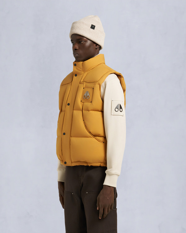 Moose Knuckles EVEREST PUFFER VEST BUTTERSCOTCH