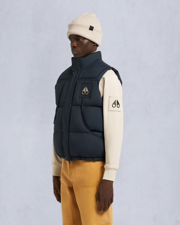 Moose Knuckles EVEREST PUFFER VEST NAVY