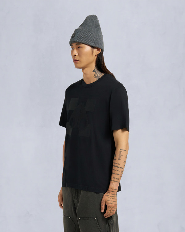Moose Knuckles FINCHLEY TEE BLACK