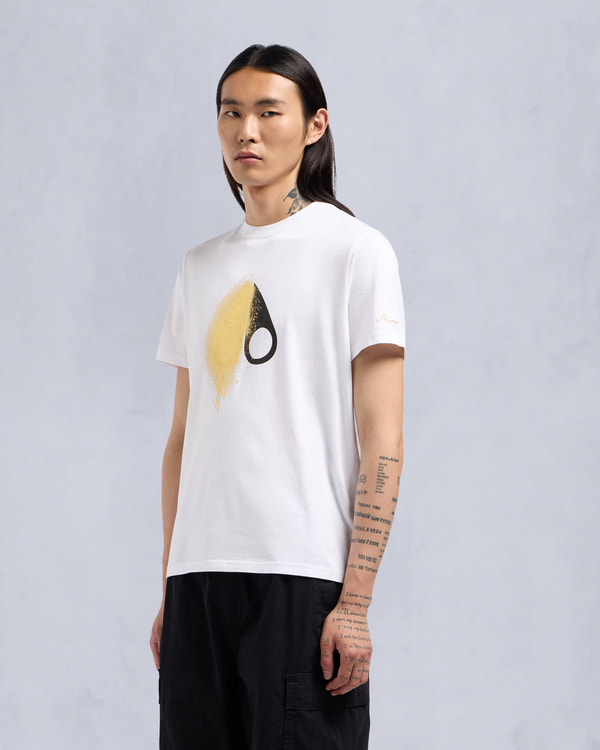 Moose Knuckles GOLD SERIES AUGUSTINE TEE WHITE