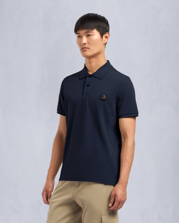 Moose Knuckles GOLD SERIES EVERETT POLO NAVY