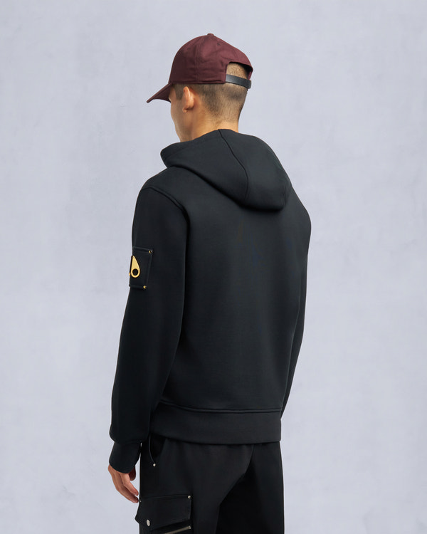 Moose Knuckles GOLD SERIES MARTENSE HOODIE BLACK
