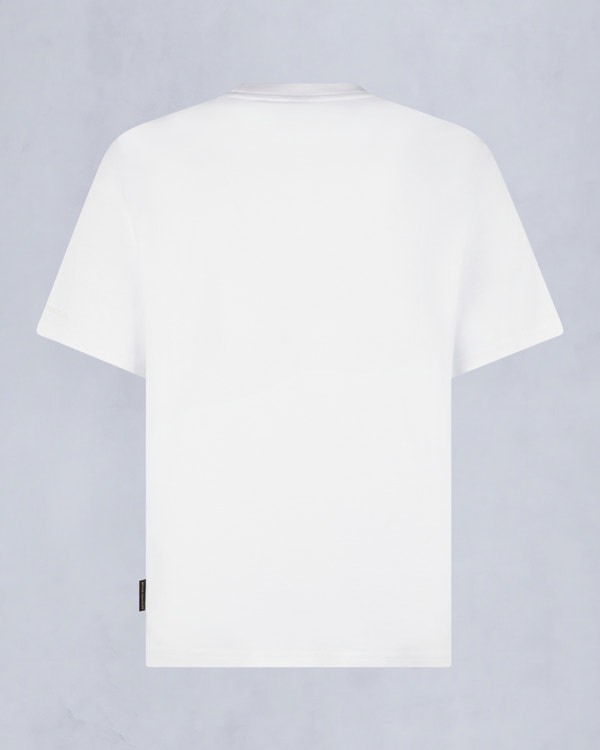 Moose Knuckles GOLD SERIES T-SHIRT CRESCENT WHITE