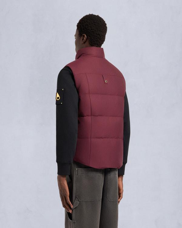 Moose Knuckles GOLD SERIES WESTMOUNT VEST BEET