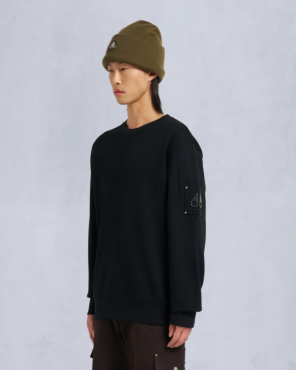 Moose Knuckles HARTSFIELD CREW BLACK