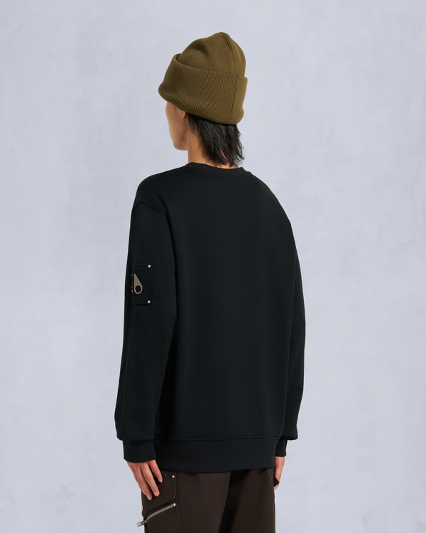 Moose Knuckles HARTSFIELD CREW BLACK
