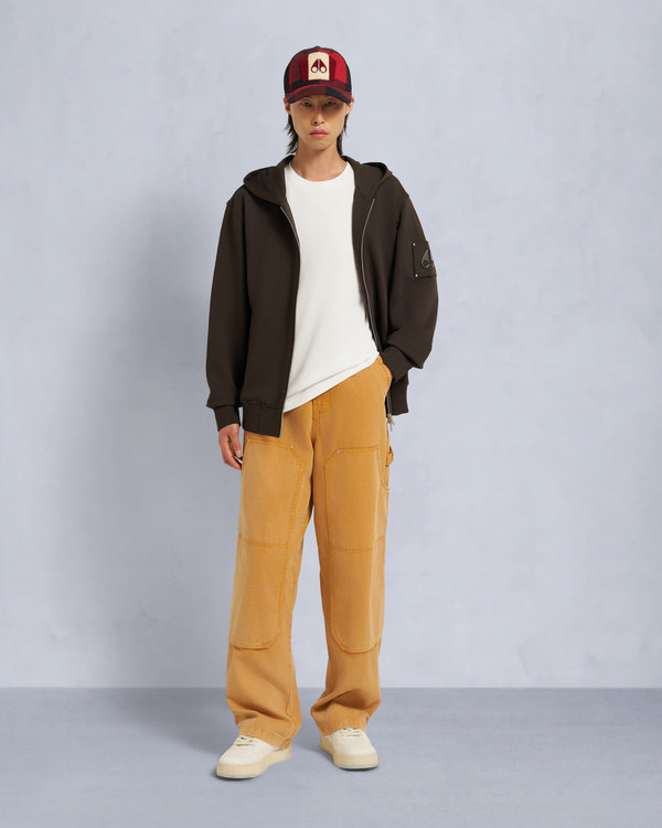 moose knuckles HARTSFIELD ZIP-UP ESPRESSO