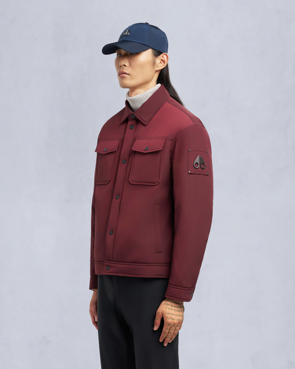 Moose Knuckles JACQUES BUNNY SHIRT JACKET BEET