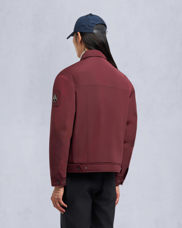 Moose Knuckles JACQUES BUNNY SHIRT JACKET BEET