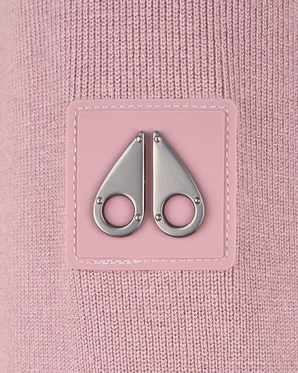 moose Knuckles JOSEPHINE HYBRID SWEATER MAUVE