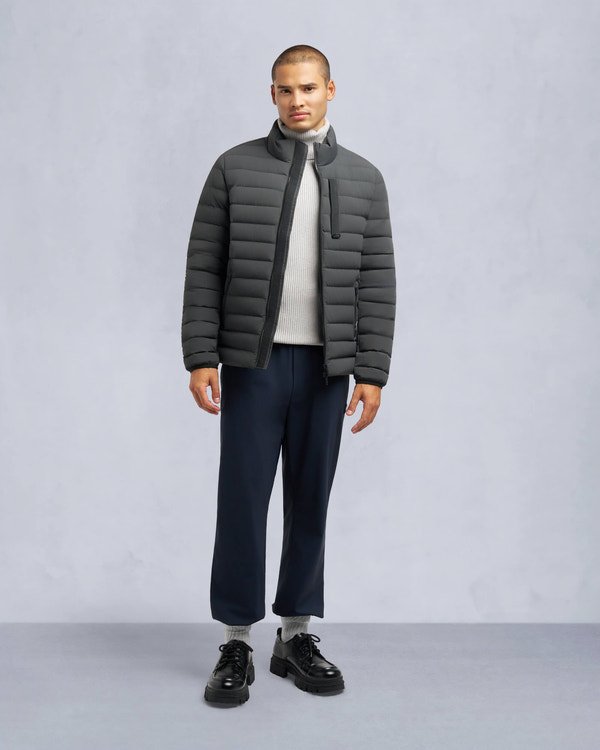 moose knuckles LAKI JACKET CEMENT