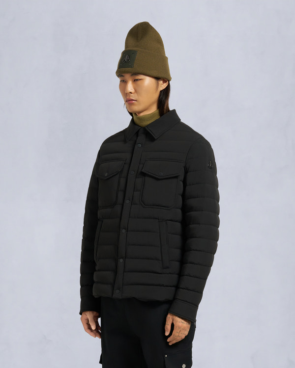 Moose Knuckles LENNOX SHIRT JACKET BLACK