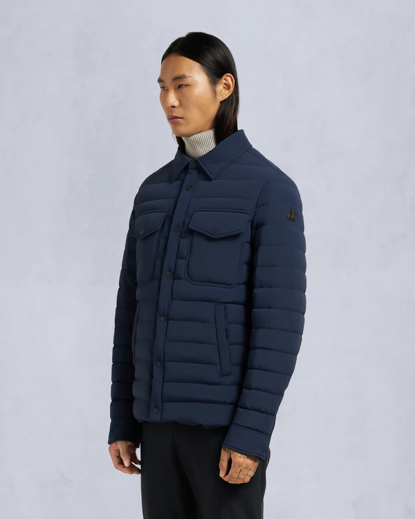 Moose Knuckles LENNOX SHIRT JACKET NAVY