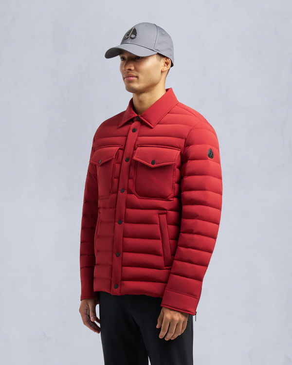 Moose Knuckles LENNOX SHIRT JACKET SUMAC