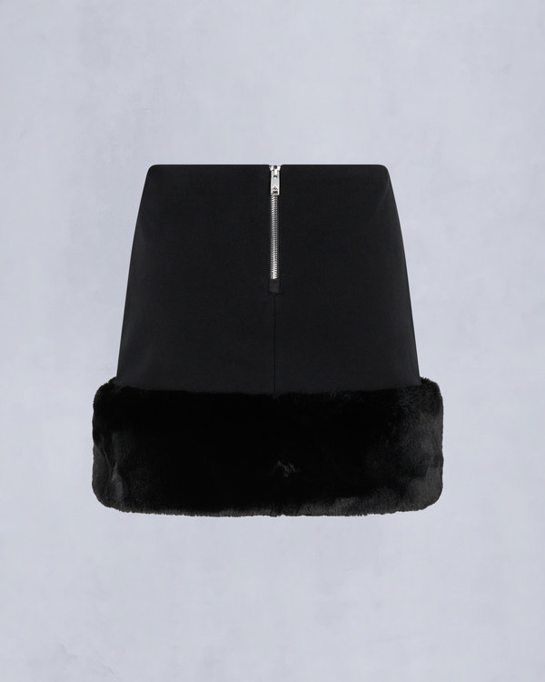 Moose Knuckles MEALY BUNNY SKIRT BLACK