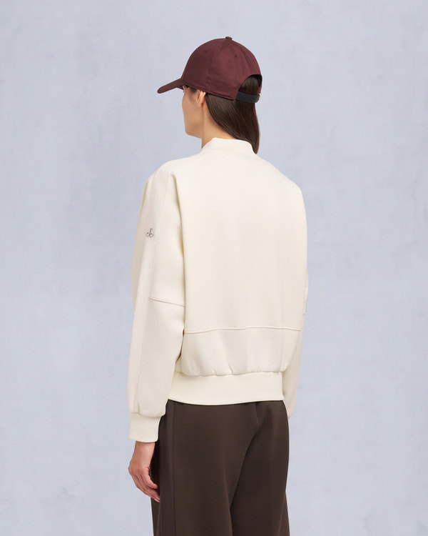 Moose Knuckles MIX MEDIA BOMBER JACKET PLASTER