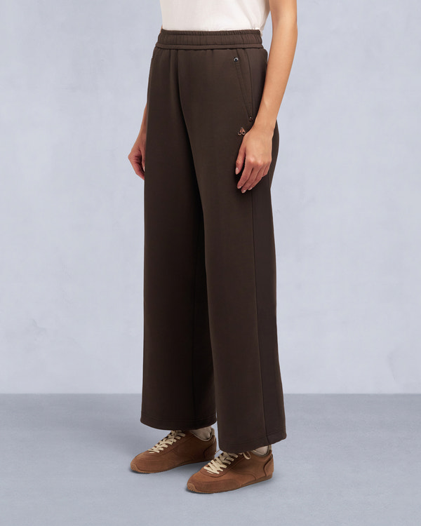 Moose Knuckles MIX MEDIA WIDE LEG PANT ESPRESSO