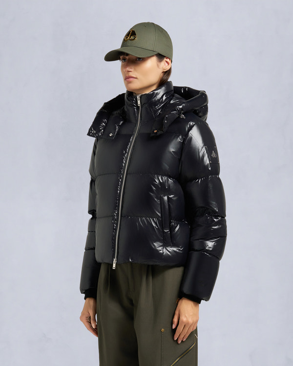 Moose Knuckles MOONSTONE PUFFER JACKET BLACK