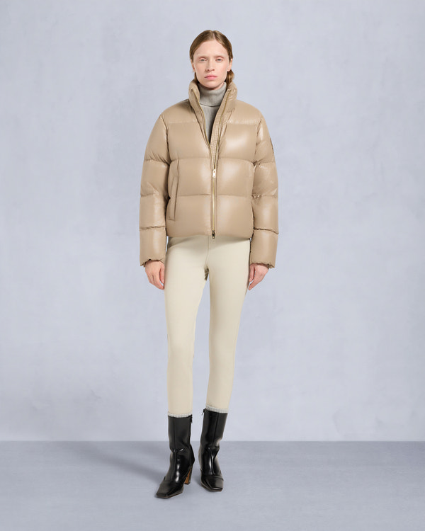 Moose Knuckles MOONSTONE PUFFER JACKET CHAMPAGNE