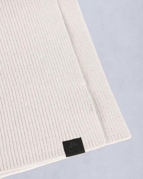 Moose Knuckles NEIGE SCARF ALABASTER