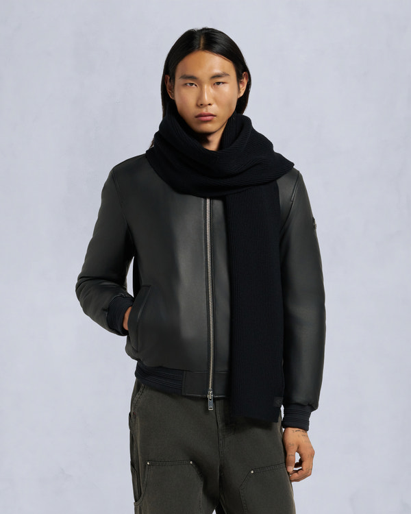 Moose Knuckles NEIGE SCARF BLACK