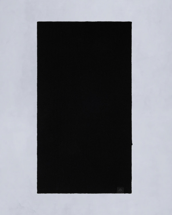 Moose Knuckles NEIGE SCARF BLACK