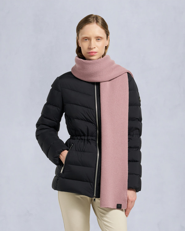 moose knuckles NEIGE SCARF MAUVE