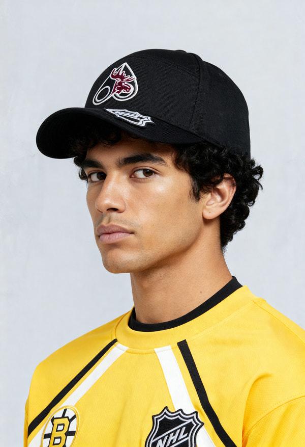 moose knuckles NHL X MOOSE KNUCKLES TEAM CAP BLACK