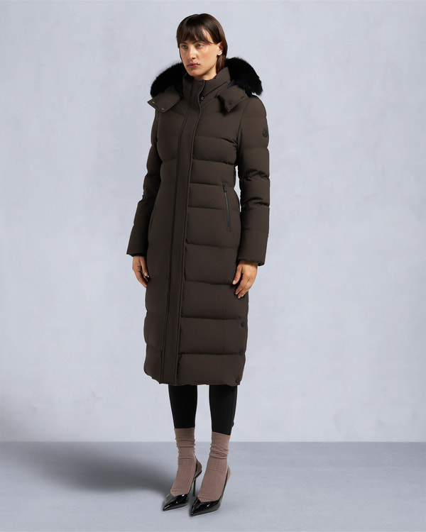 Moose Knuckles NYLUXE JOCADA PARKA ESPRESSO/BLACK