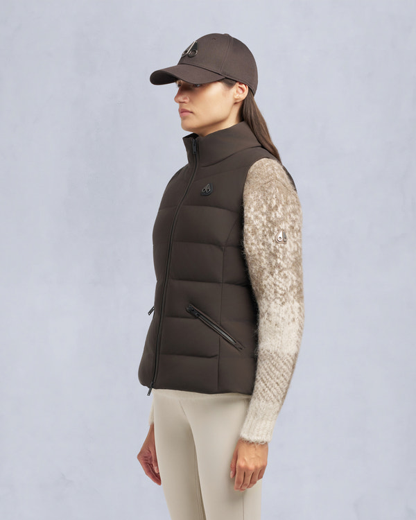 Moose Knuckles NYLUXE KOUSSI VEST ESPRESSO