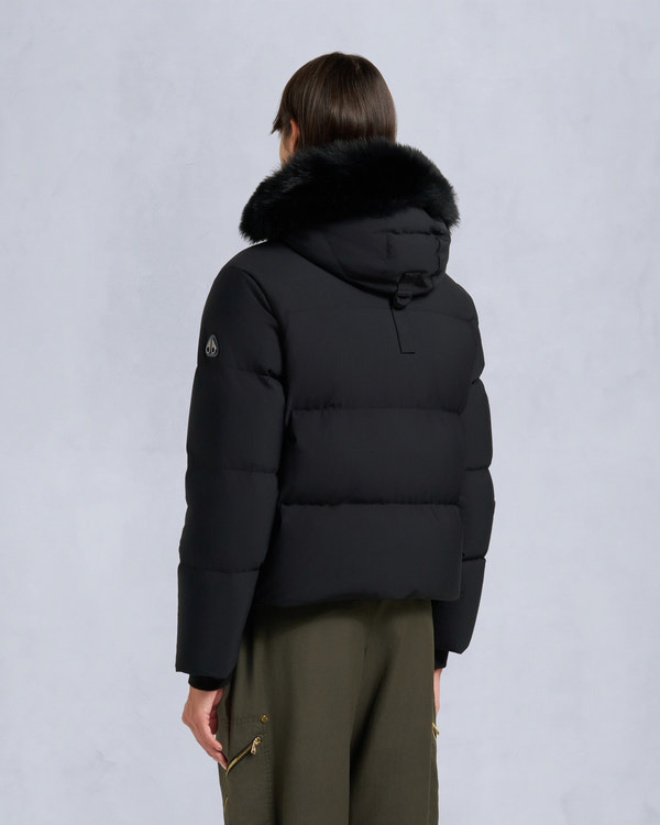 Moose Knuckles NYLUXE MISTI PUFFER BLACK/BLACK