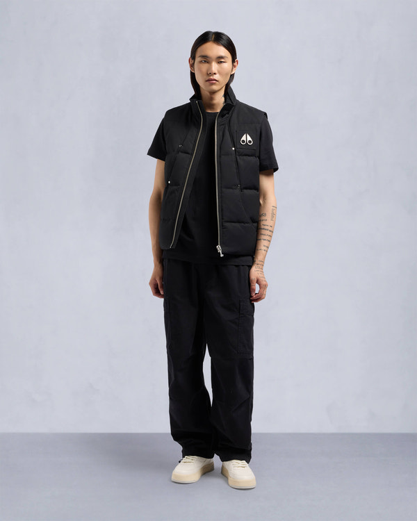 moose knuckles ORIGINAL VEST BLACK