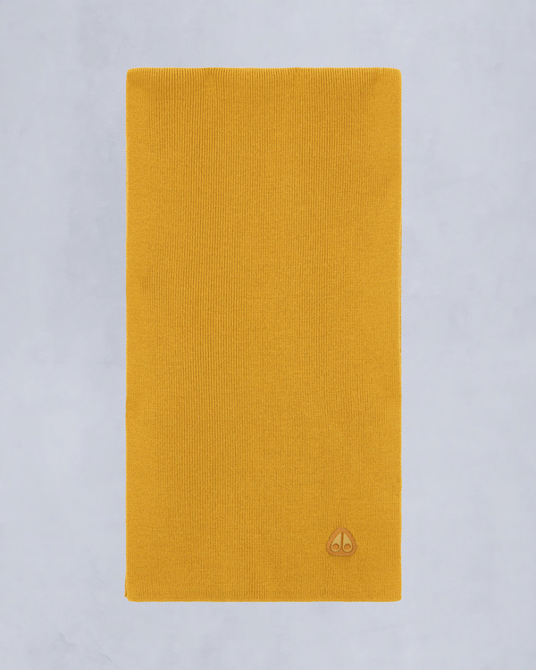 Moose Knuckles PARNIS UNISEX SCARF BUTTERSCOTCH