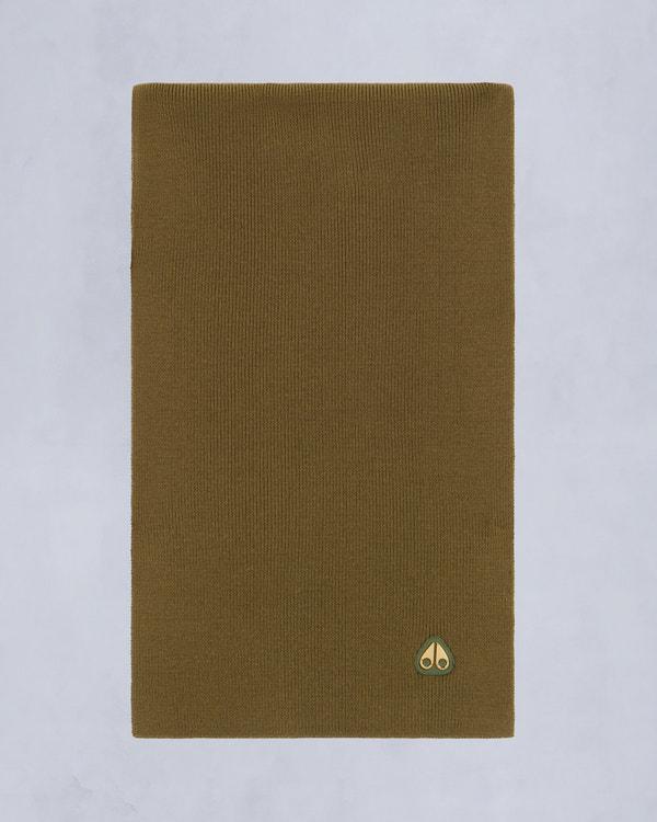 Moose Knuckles PARNIS UNISEX SCARF MOSS