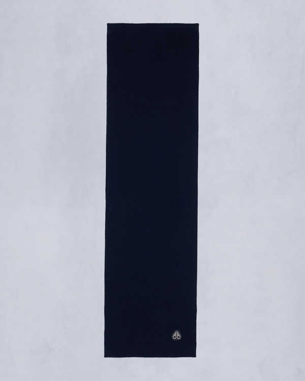 moose knuckles PARNIS UNISEX SCARF NAVY